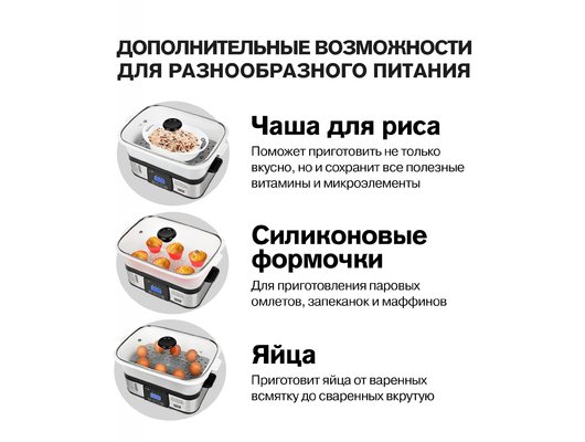 Пароварка GFGril GFS-9D